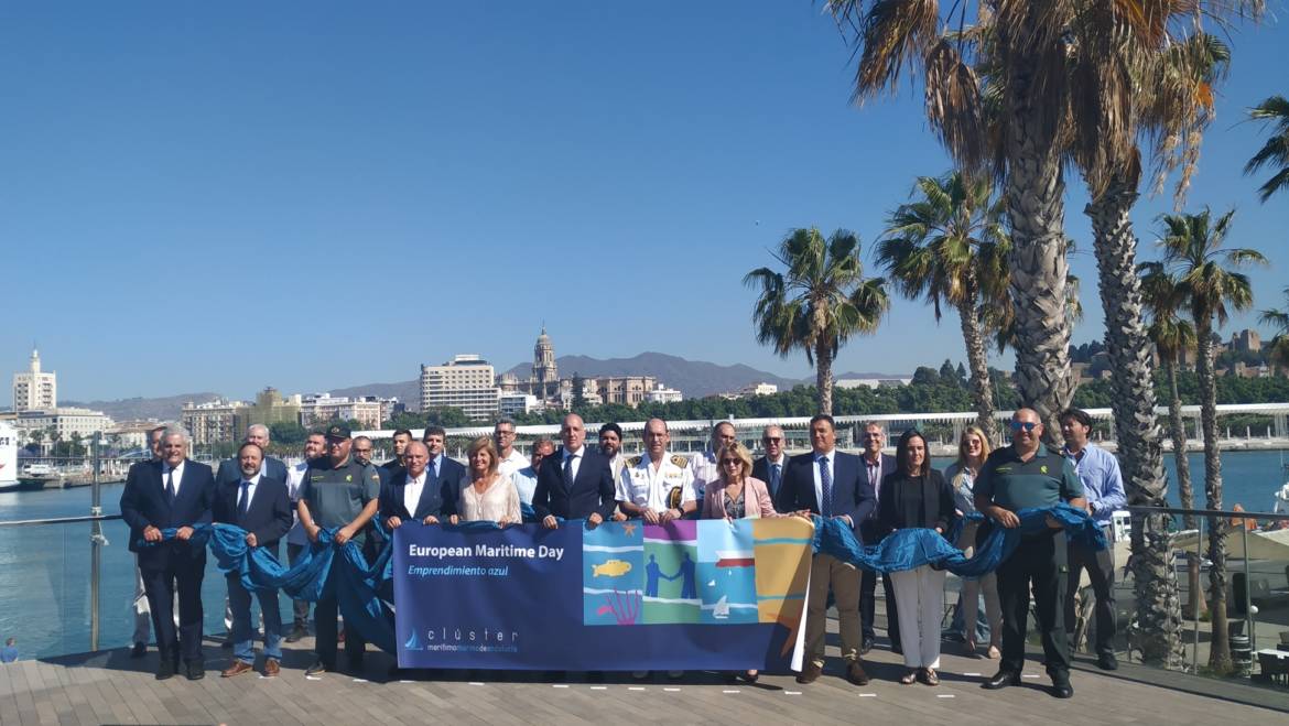 El director gerente del Grupo Marinas del Mediterráneo, Manuel Raigón, ha asistido a la celebración del Día Marítimo Europeo 2019 en Málaga