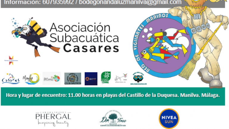 The Underwater Association of Casares organizes the VII International Cleaning of the Seabed