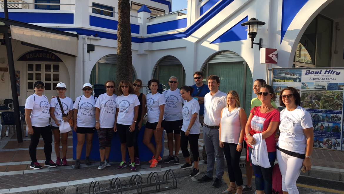 The European mobility week in the Marina of Estepona