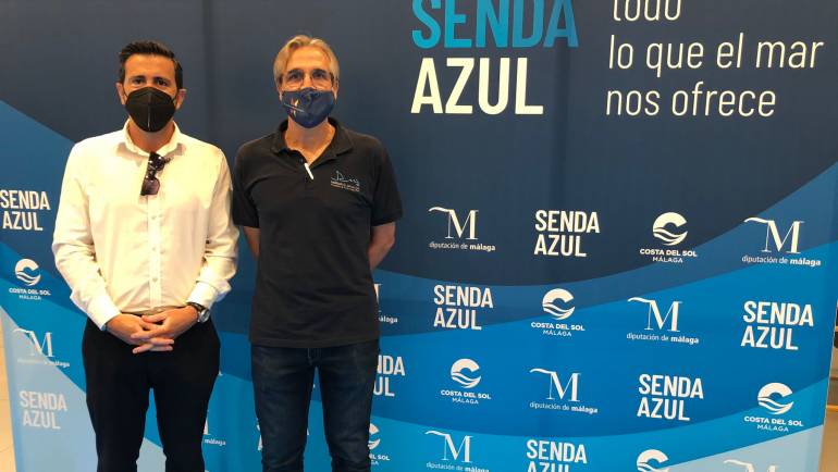 El director gerente de Marinas del mediterráneo, Manuel Raigón, ha acudido a la presentación del Proyecto de la Senda Azul