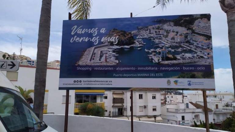 El puerto deportivo Marina del Este, protagonista de una campaña de promoción del Ayuntamiento de Almuñécar