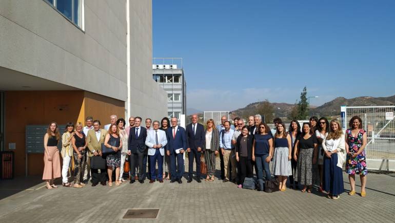 The Group marine Mediterranean present in “Opportunities for blue economy in Andalusia”