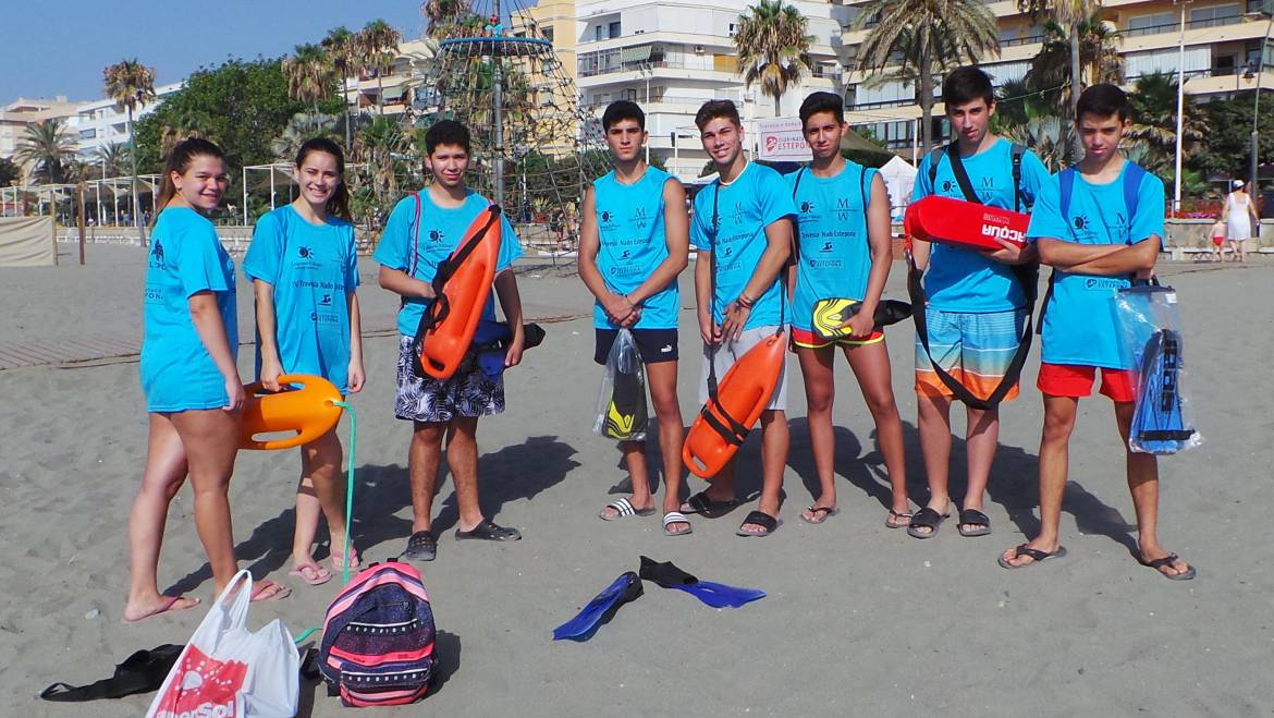 La marine méditerranéenne, croisière de sponsor IV natation Estepona