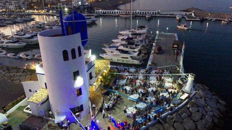 Mediterranean marinas gives benefit to their traditional 'sardinadas' in the marinas of Estepona and La Duquesa